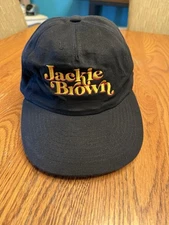 rare Vintage 90s Jackie Brown Tarantino Pam Grier Robert De Niro movie Promo Hat
