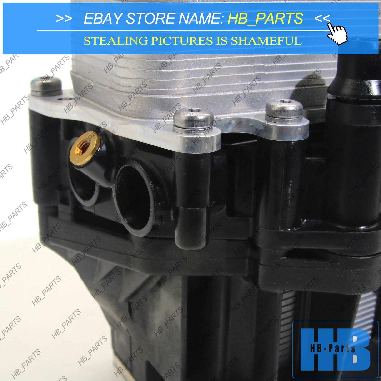 MAHLE OEM Oil Cooler Filter Assembly 11428507697 For BMW 328d 535d X5 X3 Diesel