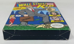 NES Nintendo - Wall Street Kid - CIB Complete in Box w/ Registration Card Tested