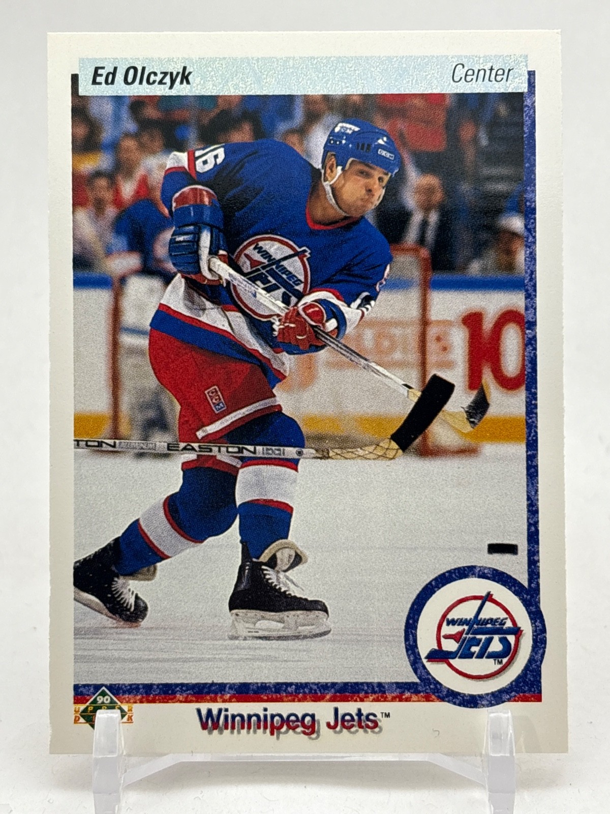 1990-91 Upper Deck #431 Ed Olczyk Winnipeg Jets