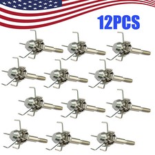 12X Archery Broadhead Judo Arrow Point Set Hunting Small Animal Game 100 Grains