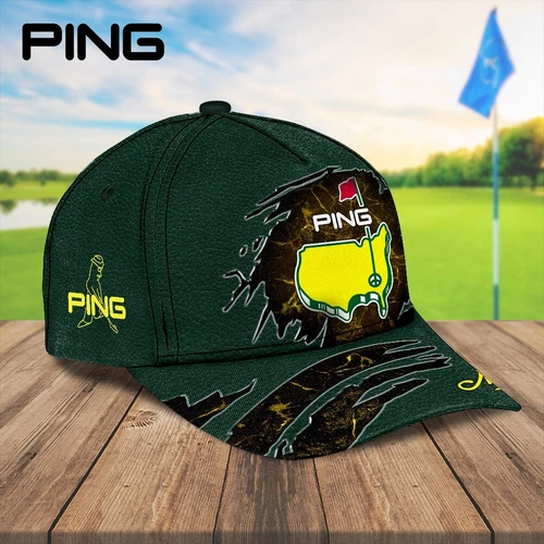 Golf Masters Tournament x PING Classic Cap – Limited Edition, Simple Cotton Cap - Picture 2 of 3