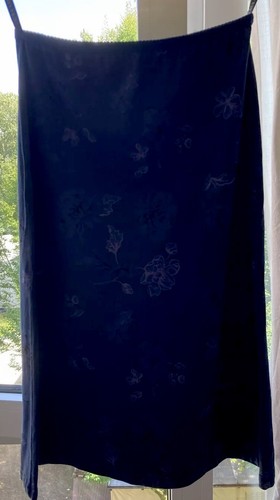 Laura Ashley, Midirock, Größe: M Blau. Baumwolle, Blumen, Damen. - Bild 2 von 4