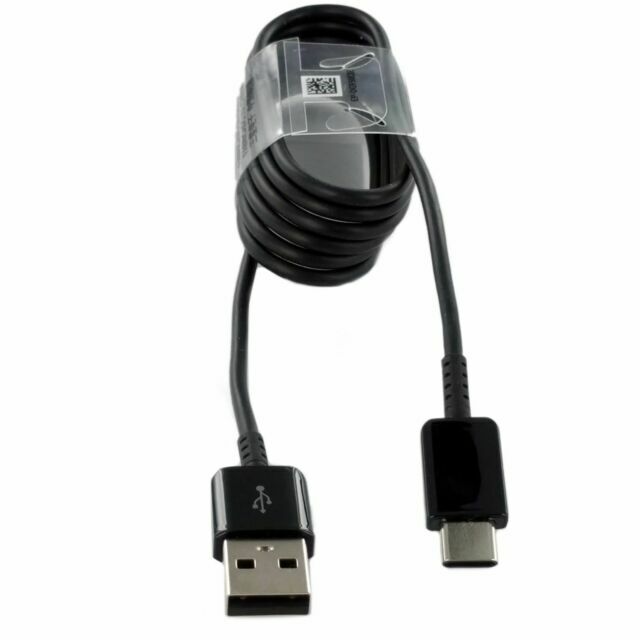 Samsung Usb C Data Charging Cable For Galaxy S9 S9 Note 9 S8 S8 Black For Sale Online Ebay