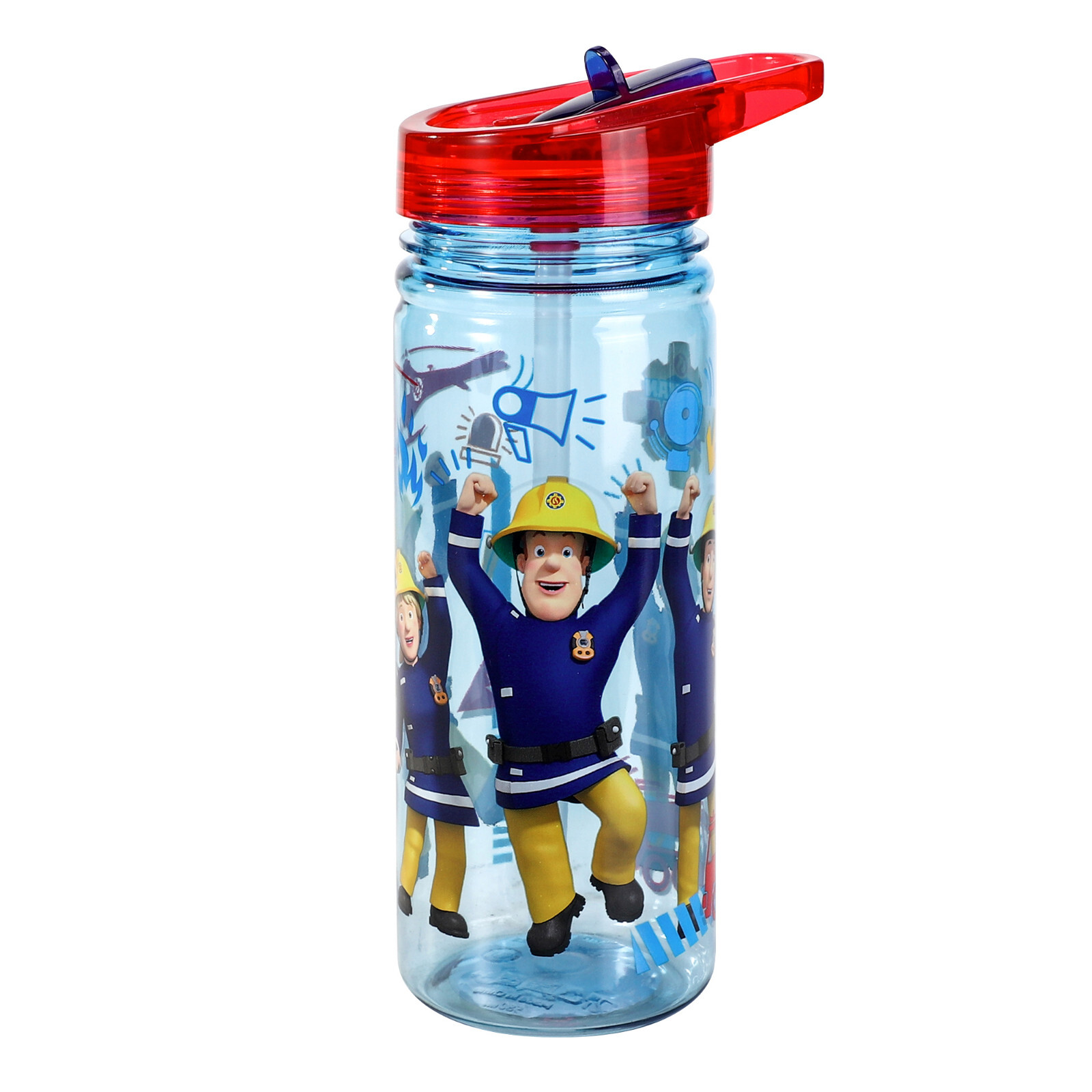 Fireman Sam Kids Childrens 580ml Ecozen Reusable Water Bottle, BPA Free
