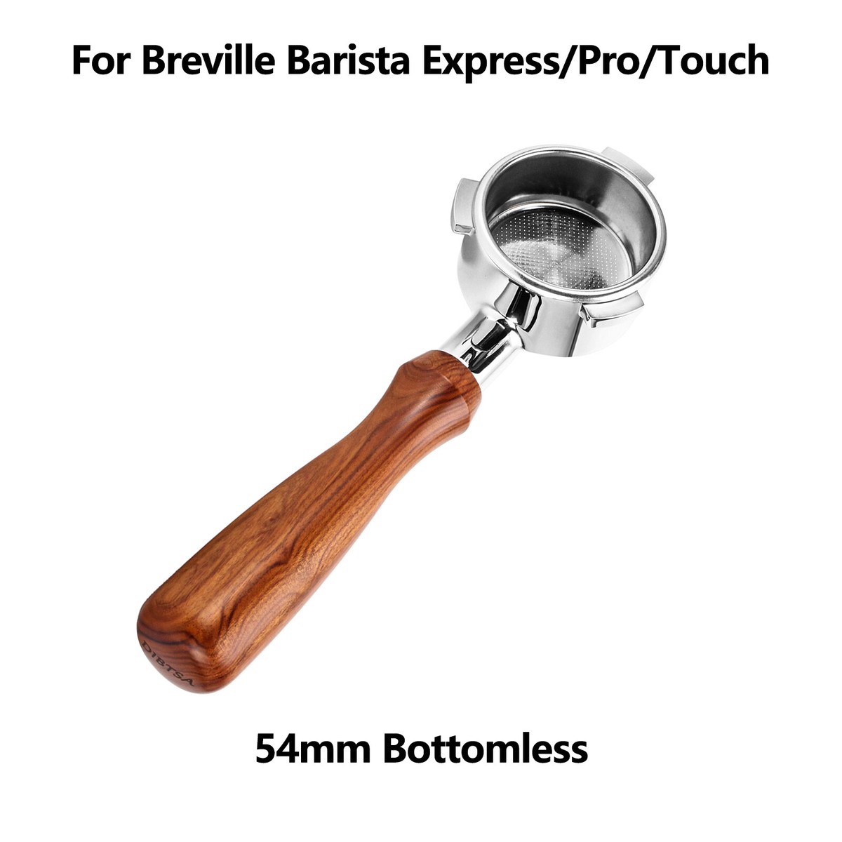 54mm Bottomless Portafilter For Breville Barista Express/Pro/Touch BES870  BES878