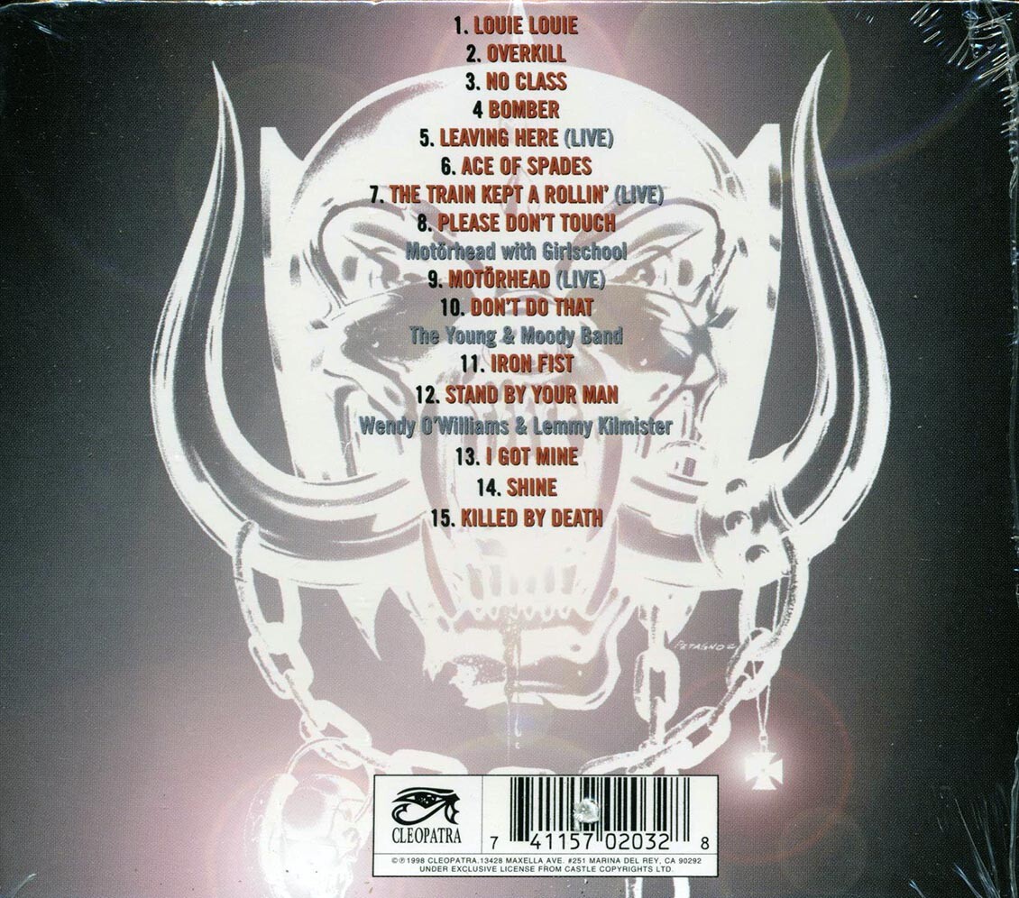 CD Motorhead - The Singles Collection: The Bronze Years 1978-1984
