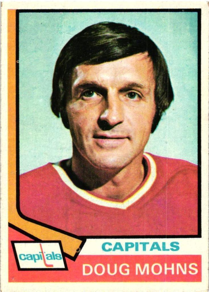 DOUG MOHNS 1974-75  Topps Hockey #181  READ FOR $1 PROMO RULE  B17R4S13P19