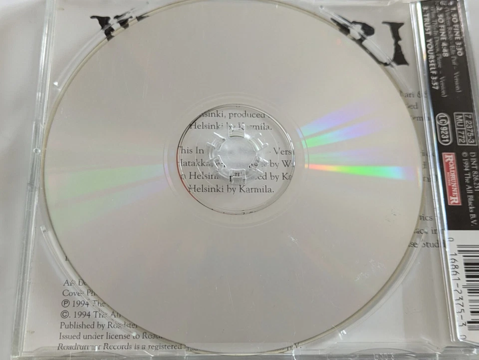 Waltari - So fine 1994 CD Maxi Single sehr guter Zustand Alternative Rock Pop Ro - Bild 4 von 4