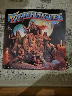 Vintage Original MOLLY HATCHET LP ''TAKE NO PRISONERS'' EPIC 37480 