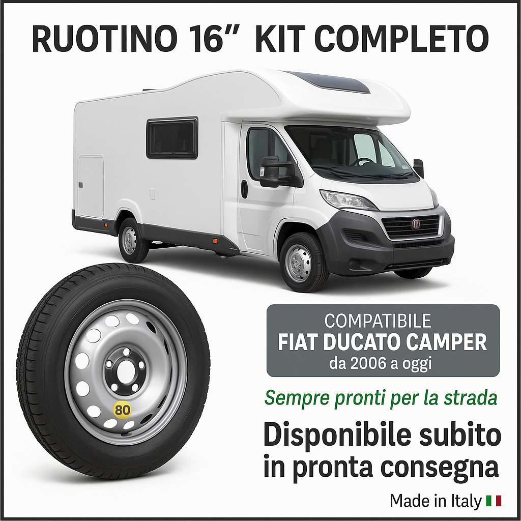 Happy Camper Copertura per ruota di scorta Copriruota