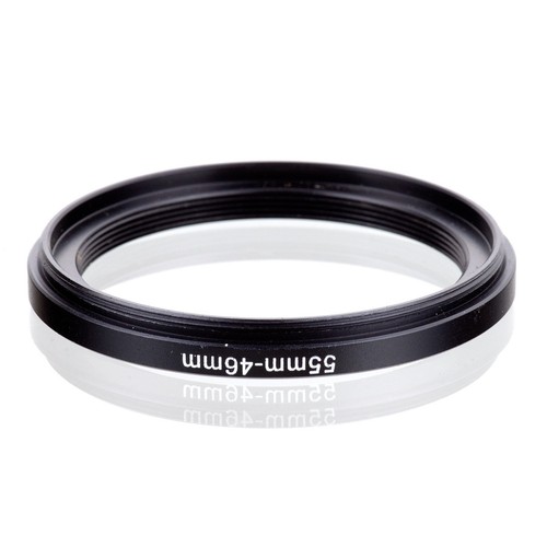 RISE(UK) 55mm-46mm 55-46 mm 55 to 46 Step down Ring Filter Adapter black - Picture 2 of 3