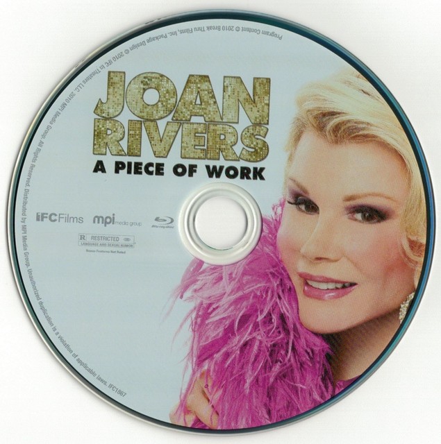 Joan Rivers A Piece of Work (Bluray disc) biography documentary eBay