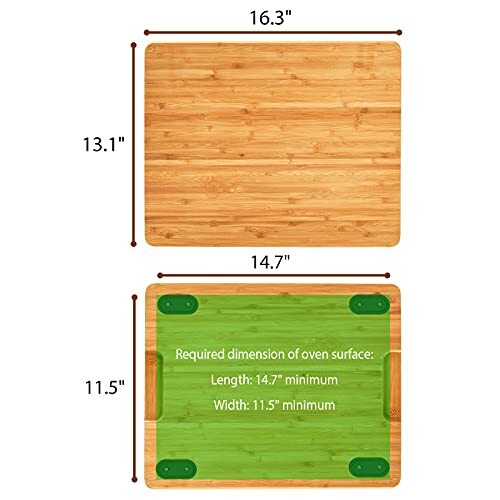 Cutting board for Convection Toaster Oven, Compatible with Ninja DT201/DT251 ...
