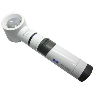 7X / 28D Eschenbach LED Lighted Hand Held, Stand Magnifier - Model: 1599407