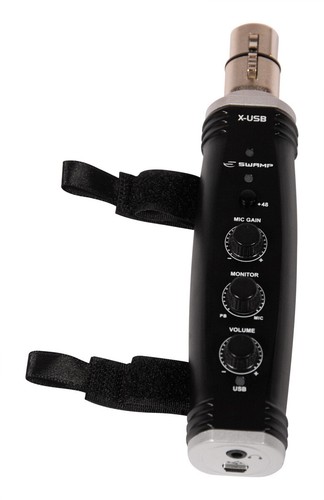 SWAMP X-USB - Microphone to PC - XLR to USB Preamp Audio Interface Headphone Out - Photo 5/7