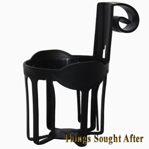 BLACK CAN PANION BEVERAGE HOLDER for Canoe Kayak Boat Beer Pop Cup