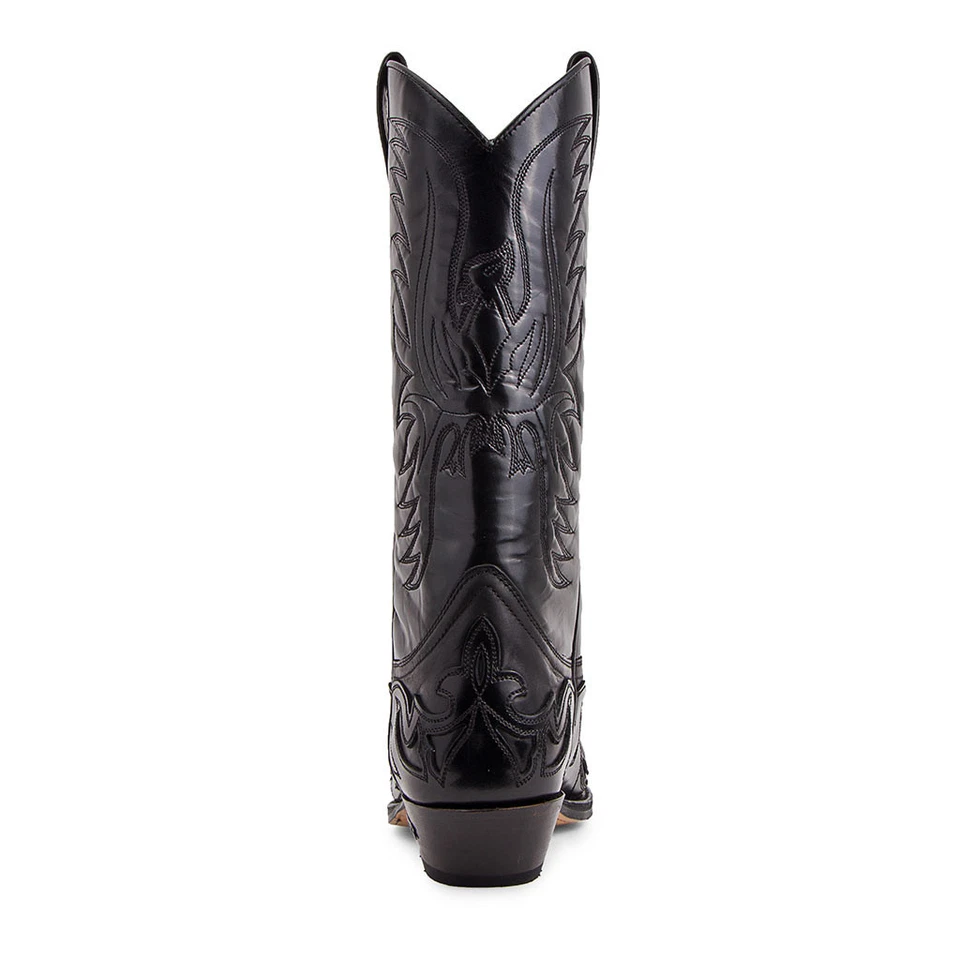 3241 Sendra bottes western FLORENTIC NEGRO/SPRINTER NEGRO talon Ibiza UNISEXE - Photo 4/4