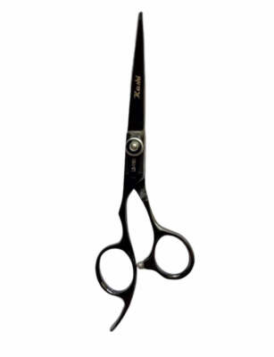 Kashi LB-1165 Professional left-handed scissors, Black Color, 6.5 inch