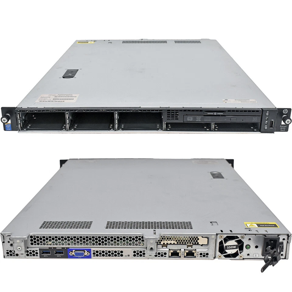 HP ProLiant DL120 G9 Gen9 2x E5-2620 v3 4C 2.40Ghz 16GB RAM 8x SFF H240 no HDD - Bild 3 von 3