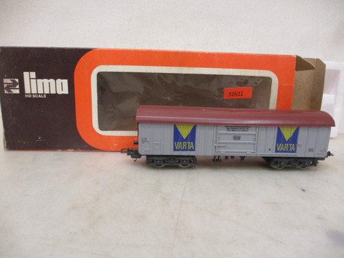 X-32622	Lima 3183 H0 Güterwagen DB Varta, sehr guter Zustand, | Zustand: Gebraucht