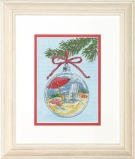 Dimensions Cross Stitch Kit - Beach Ornament
