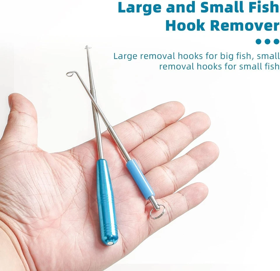 Edelstahl Haken Entferner Angelhaken Löser Angelzubehör Hakenentferner Werkzeuge - Bild 3 von 4