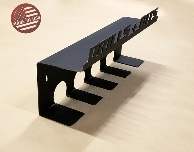 [SR] Wall Mount Drill Tools Bits V2 Holder Rack Storage DeWalt Milwaukee Makita eBay