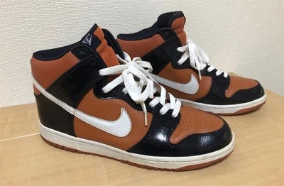 Taille 11 - Nike Dunk High Mesa Orange 305287-811 authentique sans boîte - Photo 1/4