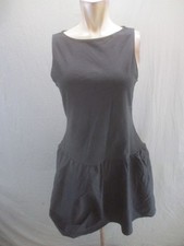 NWT A New Day Size M Womens Black 100 Cotton Sleeveless Beauty Ruffle Dress 644