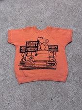 1960s Vintage Snoopy For President Mayo Spruce Sweatshirt Size Large