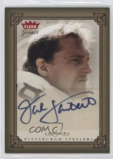 2004 Fleer Greats Auto Jack Lambert #GBA-JL Auto HOF 10lp