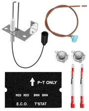 Kit de corte térmico para calentador de agua RV con conjunto de termostato ECO y encendedor F...