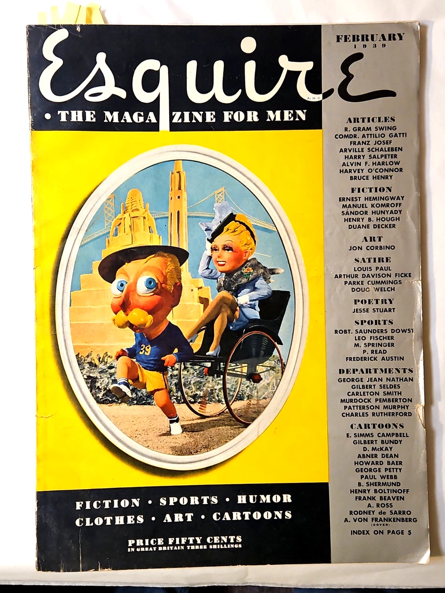 Esquire Magazines 1900-1939 for sale | eBay