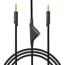 Replacement Audio Cable Cord Volume Control for Astro A10 A40 Gaming Headset 2M
