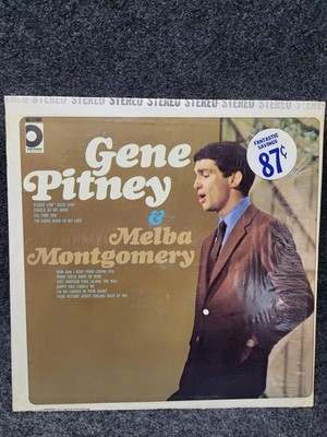 Vintage Gene Pitney & Melba Montgomery Vinyl LP Design Records DLP-621 Country