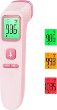 No-Touch Thermometer for Adults and Kids, Digital Accurate Baby with Fever Alarm