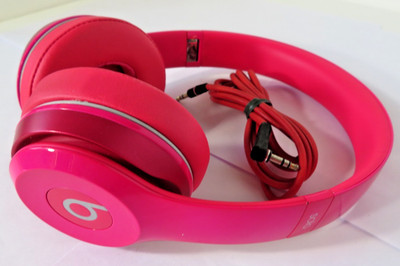 Beats By Dr Dre Beats Solo 2 Wired On Ear Headphone Hot Pink B0518 One Speaker