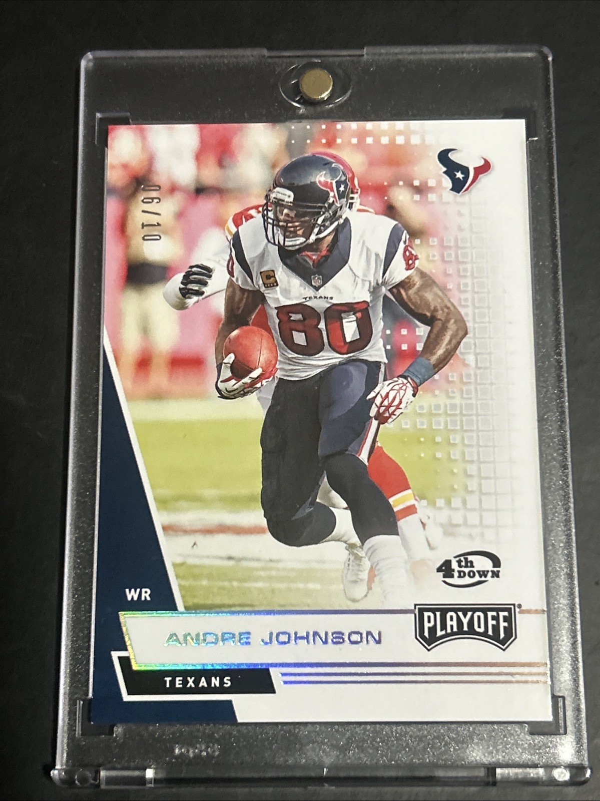 2020 Panini Playoff - Andre Johnson #56 #/10 ! Houston Texans