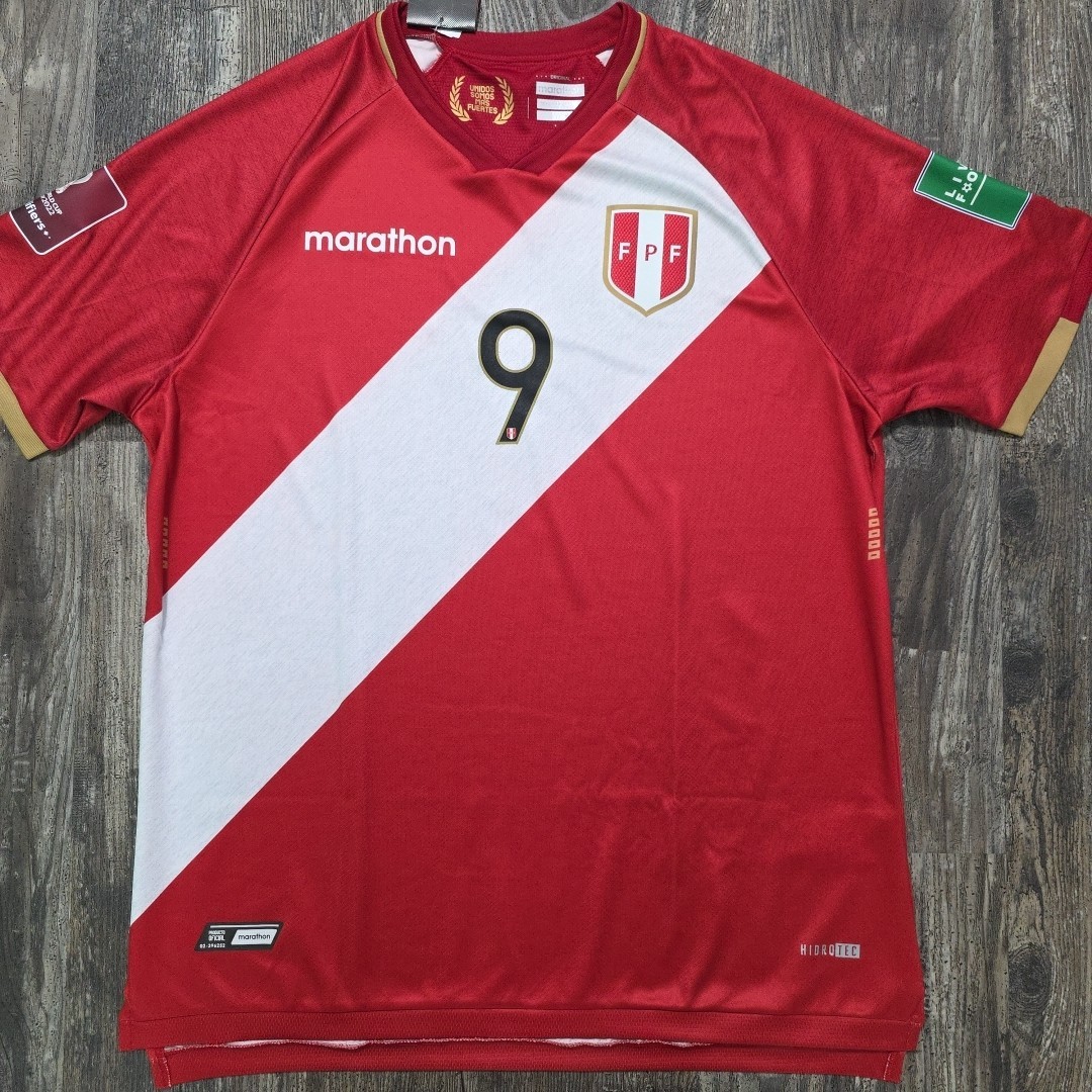 Alianza Lima Marathon サッカー ユニフォーム ペルー 2021 Marathon Peru Away Soccer Jersey Paolo Guerrero Men XL
