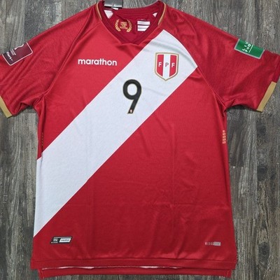 Alianza Lima Marathon サッカー ユニフォーム ペルー 2021 Marathon Peru Away Soccer Jersey Paolo Guerrero Men XL