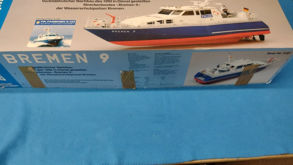 rc schiff Rarität robbe Krick Graupner Bremen 9 - Bild 2 von 4