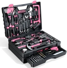 412 Piece Home Auto Repair Tool Kit Storage Case