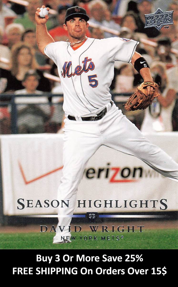 2008 Upper Deck David Wright #734 New York Mets [gls1192]