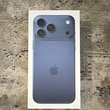 iPhone 17 Pro Max Blue BOX ONLY