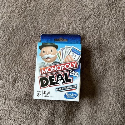 Hasbro Monopoly Deal Card Game - Complete Set for Ultimate Fun & Strategy!NEW