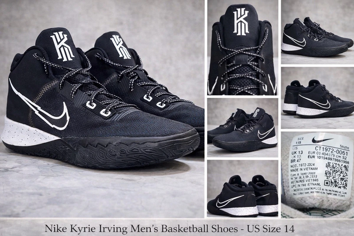 №999 カイリーフライトラップ4 極美品 28cm Nike Kyrie Flytrap 4 EP Black White for Sale | Authenticity