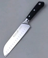 CUTLUXE 7" SANTOKU Knife, ARTISIAN Series, FORGED German HIGH-CARBON Steel, NEW