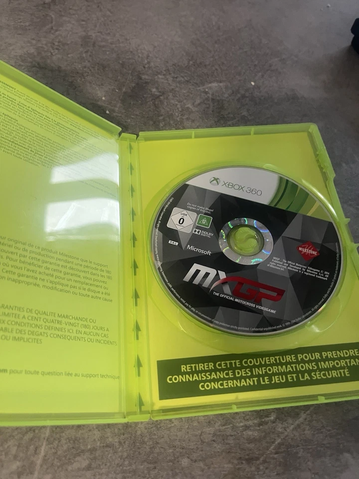 Jeu XBOX 360 VF  MX GP  pal fr Bon état, photo 2 sur 3