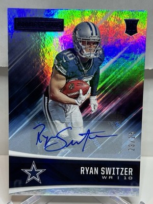 Ryan Switzer - 2017 Rookies & Stars - Purple Foil (Auto) RC Cowboys /25